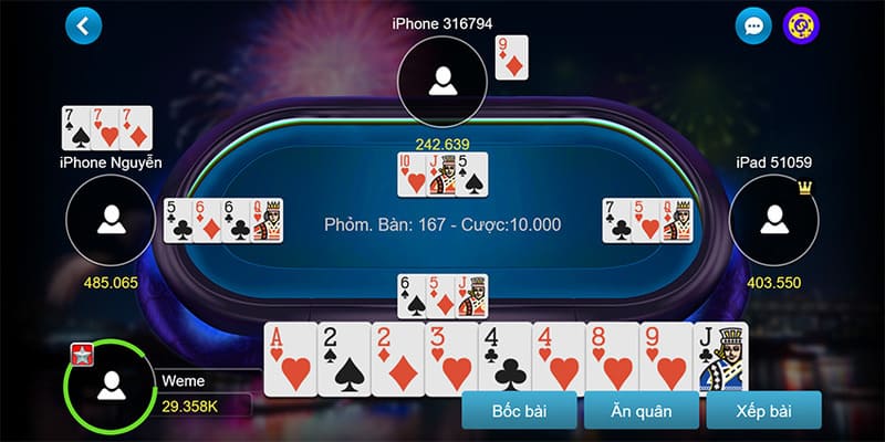 Phỏm Online 123B – Trải nghiệm đỉnh cao của game bài trí tuệ 2 Giải thích chi tiết những thuật ngữ trong Phỏm 123B cho người mới